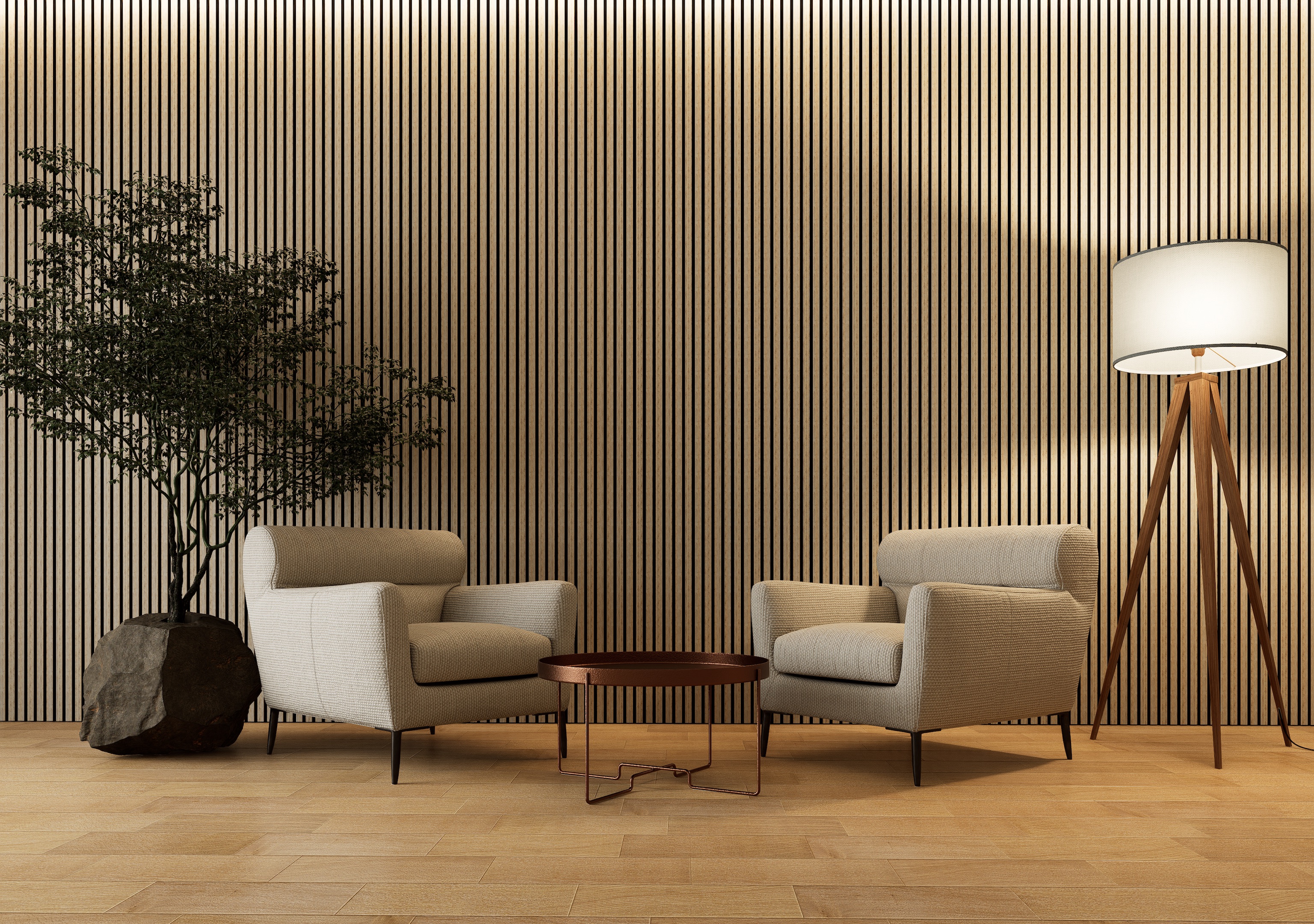Wall Paneling For Acoustic Treatment photo